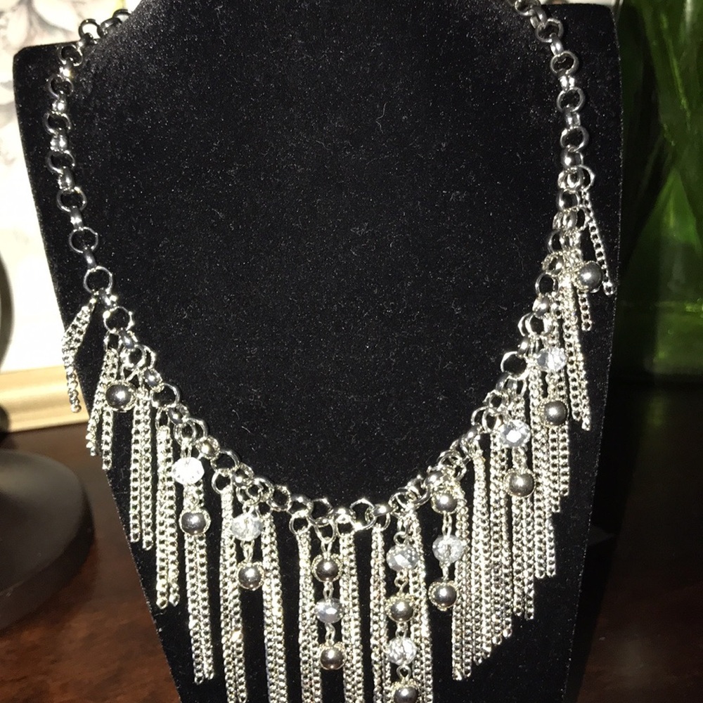 Necklace set with matching earrings